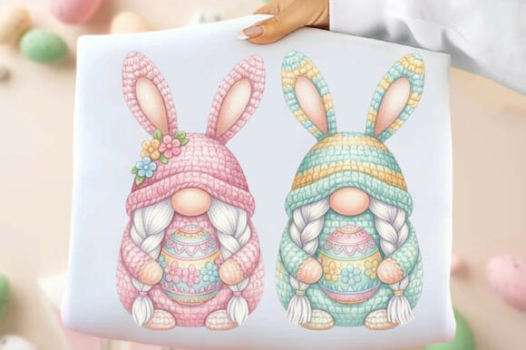 Download Faux Yarn Easter Bunny Gnome PNG - Easter bunny Collection