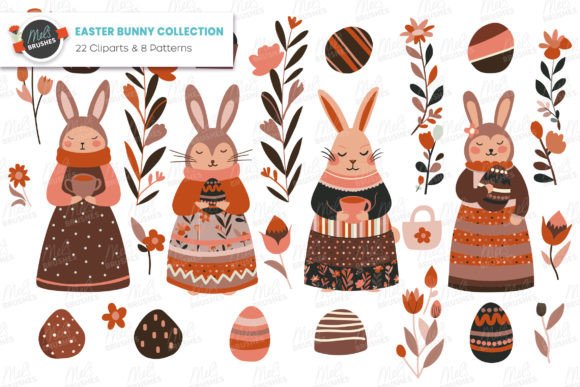 Download Easter Bunny Vector Collection - Easter bunny Collection