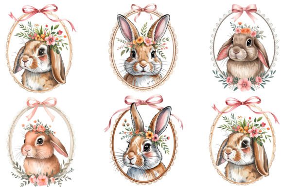 Download Vintage Easter Bunny Clipart Png Easter - Easter bunny Collection