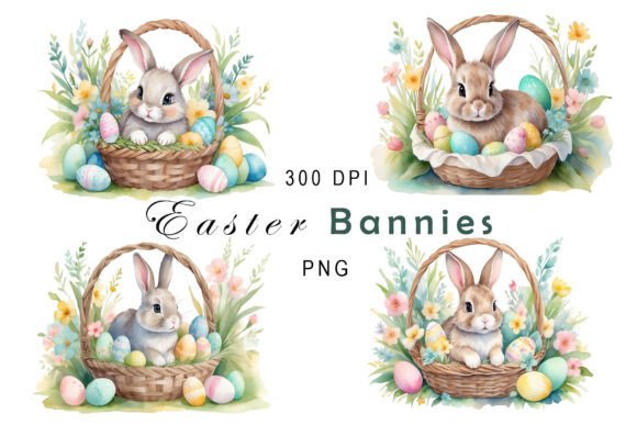 Download Cute Easter Bunny Sublimation Design - Premium Bundle