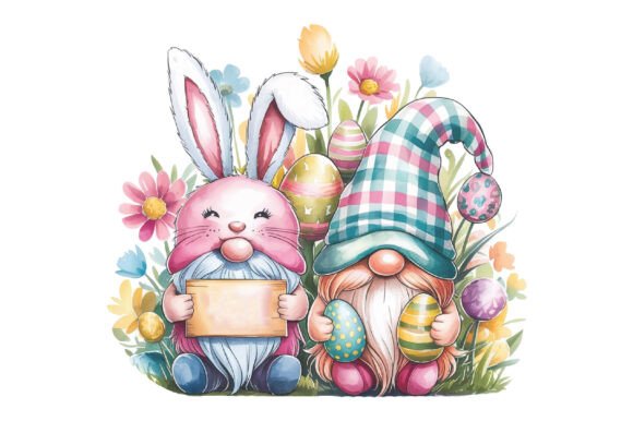 Download Easter Bunny Gnome PNG Easter - Easter bunny Collection