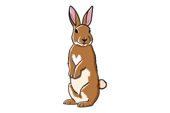Download Cute Easter Bunny Graphics Vector - Easter bunny Collection