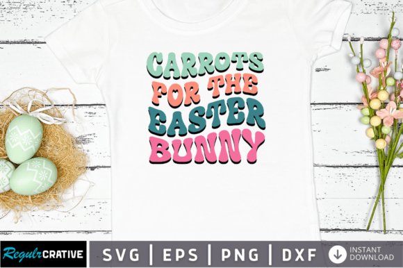 Download Carrots for the Easter Bunny Svg Design - Easter bunny Collection