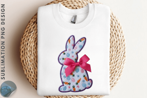 Download Cute Crochet Faux Yarn Easter Bunny PNG - Easter bunny Collection
