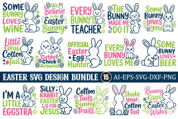 Download Easter SVG Design Bundle - Easter svg design Collection