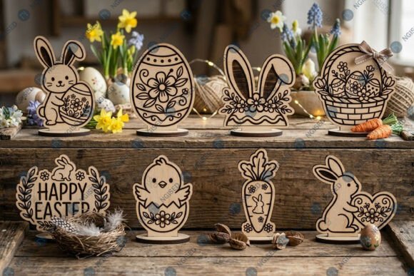 Download Laser Cut Easter Bunny SVG Bundle - Easter bunny Collection