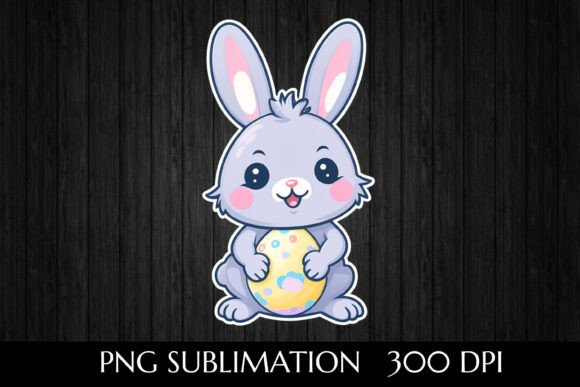 Download Cartoon Easter Bunny Holding Egg - Easter bunny Collection