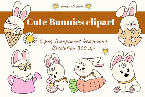 Download Easter Bunny Clipart PNG SVG Sublimation - Easter bunny Collection