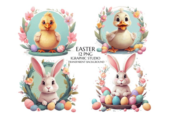 Download Pastel Easter Bunny Clipart - Easter bunny Collection