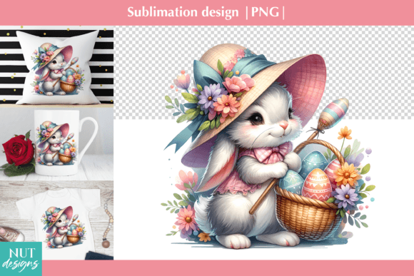 Download Easter Bunny PNG, Easter Sublimation PNG - Easter bunny Collection
