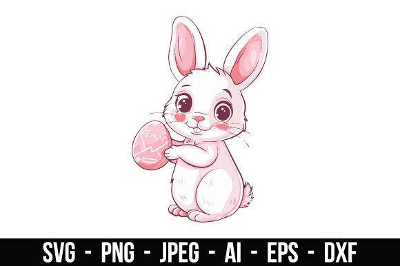 Download Easter Bunny SVG Design - Easter bunny Collection