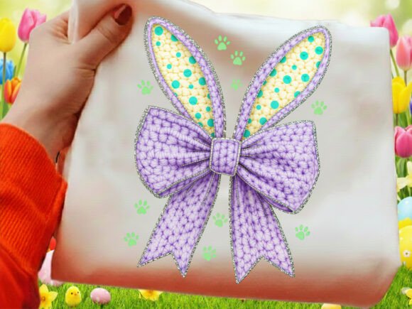 Download Faux Crochet Easter Bunny Coquette PNG - Easter bunny Collection