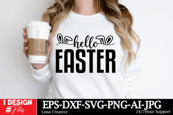 Download Hello Easter SVG DEsign - Easter svg design Collection