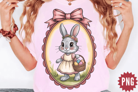 Download Pastel Easter Bunny Clipart PNG Design - Easter bunny Collection