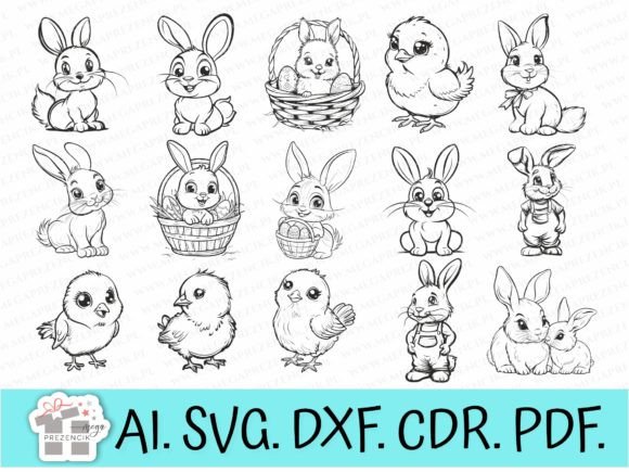 Download Easter Bunny Vector Graphics Svg Laser - Easter bunny Collection